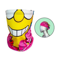 FITNESS - Cuello Deportivo Bandana De Marge Simpson Balaclava Ciclismo En Licra