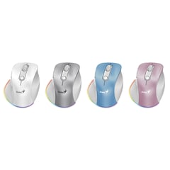 GENIUS - Mouse Ergo 9000S Pro Dual Bluetooth 6 Botones RGB