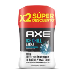 AXE - Desodorante Ice Chill Barra X 2und X 100g