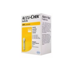 ROCHE - Lancetas Accu Chek Softclix X 200 De