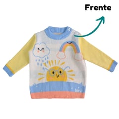 LAPU KIDS - Sweater Sunset 100% algodón Tejido premium Gender Neutral