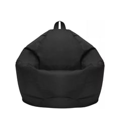 DORMIPUFF - Puff Silla Pera Negro Mediano