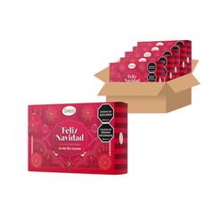 GRECO - Galletas Navideñas Estuche Feliz Navidad 180 G X 12 U