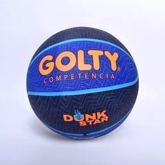 GOLTY - BALÓN DE BALONCESTO COMPETENCIA DUNK STAR No7 AZUL