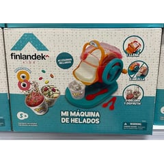 FINLANDEK - Juguete Máquina De Helados Haz Helado En Casa Cook It