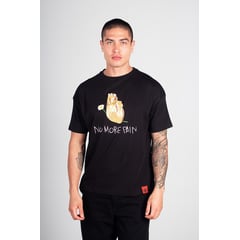 HAKISTORM - Camiseta oversized 100% algodón T-shirt Golden Heart