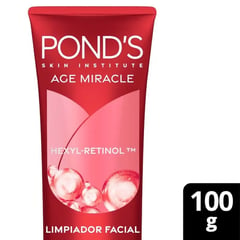 PONDS - Limpiador Facial Crema Age Miracle Foam 100 Gr