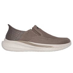 SKECHERS - Tenis Hombre Slips Ins Deacon - Café