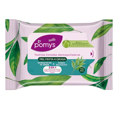 POMYS - Toallas Desmaquillantes Piel Mixta Grasa X 25und