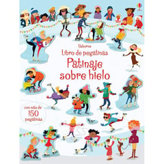 USBORNE - Patinaje Sobre Hielo. Libro De Pegatinas