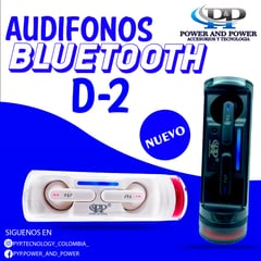 GENERICO - AUDIFONOS INALAMBRICOS BLUETOOTH D-2