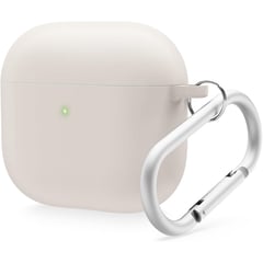 ELAGO - Estuche Compatible Airpods 4 De Silicona Con Arnés Stone