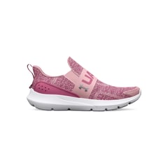 UNDER ARMOUR - Tenis Niña UA GPS SURGE 3 SLIP Rosado