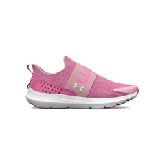 UNDER ARMOUR - Tenis Niña GGS SURGE 3 SLIP Rosado