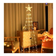 GENERICO - Árbol De Navidad 180cm Luminoso Decoración Jardín Luz Led Cálido