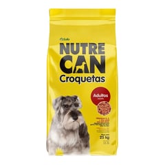 NUTRECAN - Perros Croquetas Adultos Extruido 25 Kg