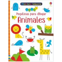 USBORNE - Pegatinas Para Dibujar Animales