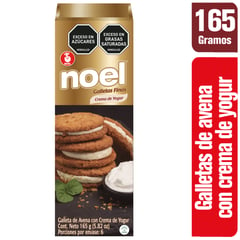 NOEL - Galletas Avena con Crema Yogurt