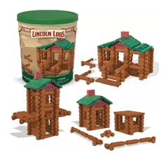 LINCOLN - Logs Cabaña Juego De Ladrillos Para Construcción