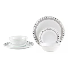 CORELLE - Vajilla City Block De 12 Pc