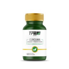 TFP SPORT - Curcuma, Jengibre y Pimienta Negra 60 Capsulas