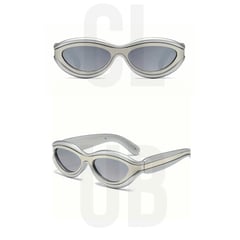 GENERICO - Gafas de Sol Estilo Ovalado Polarizado Unisex