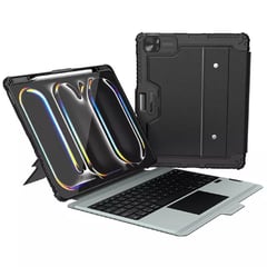 NILLKIN - Estuche y Teclado Compatible con iPad Air 13 (2024), Pro 12.9 Nillkin.