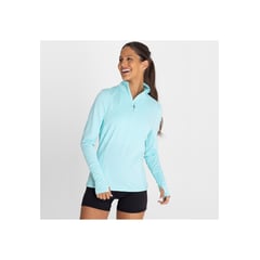 BSOUL - Saco LS HALF ZIP Mujer Blanco BS292021126-U65