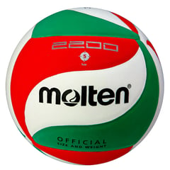 MOLTEN - Balon Voleibol Eva V5m2200 5 Original Soft Suave