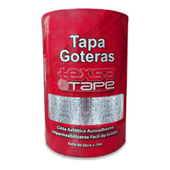 TAPE - Tapa Goteras 20 Cm X 5 Mts (cinta Asfaltica) Texsa