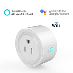 GENERICO - Conector Enchufe Inteligente Wifi Soporta Alexa Y Google