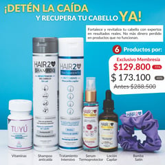 HAIR2YOU - Tratamiento contra la caída del cabello Completo