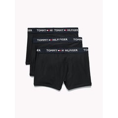 TOMMY HILFIGER - Pack negro de 3 boxer TH Micro