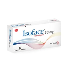 PROCAPS - Isoface 20 Mg Caja por 30 Capsulas.