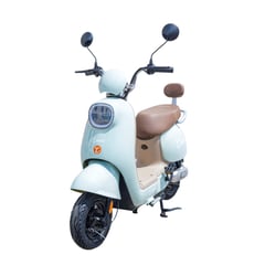 CANAAN - BICICLETA ELECTRICA MOPED VERDE MENTA 350W