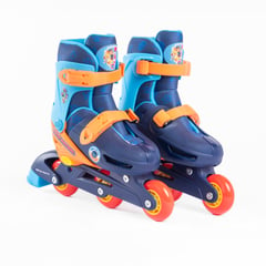 PAW PATROL - Patines Infantiles 2 En 1 Azul 3 Ruedas T 27-30