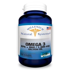 NATURAL SYSTEM - Omega 3 Epa Dha Aceite Pescado (100 Softgels) Natural Systems