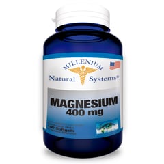 NATURAL SYSTEM - Magnesio 400mg Magnesium 100 Softgels