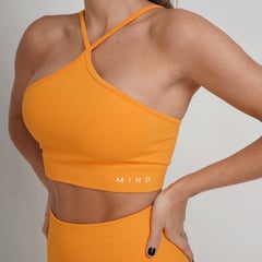 MIND ACTIVEWEAR FOR THE SOUL - Set deportivo energy naranja leggings y top talla única