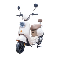 CANAAN - BICICLETA ELECTRICA MOPED ORO ROSA 350W