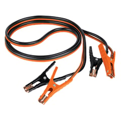 TRUPER - Cables pasa corriente 3.5 m, 350 A, 6 AWG, con funda,