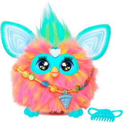 HASBRO - Juguete Peluche Interactivo Furby Coral Se Mi Mejor Amigo