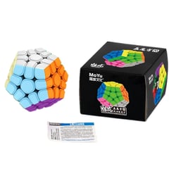 MOYU - Cubo Rubik 3x3 Meilong Megaminx Mega Magnético