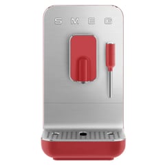 SMEG - Máquina de café espresso automática con espumador y molinillo de café