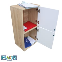 WOOD PETS - MUEBLE ORGANIZADOR EN MADERA FLOTANTE PUSH