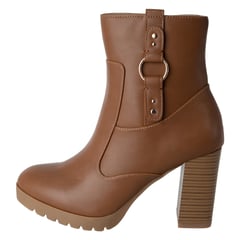 AMERICAN EAGLE - Botas Cayenne Con Tacón Para Mujer Payless Bronceado