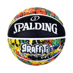 SPALDING - Balon De Basketall Graffiti #7-Multicolor/Negro