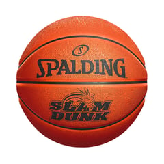 SPALDING - Balon De Basketball Decal Slam Dunk #7-Naranja