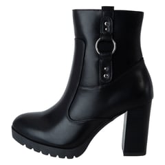 AMERICAN EAGLE - Botas Cayenne Con Tacón Para Mujer Payless Negro