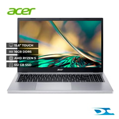 ACER - Portátil A315-24PT-R2N3 Ryzen 5 7520U /Ram 16GB /512 GB SSD /15,6" /Touch /Linux